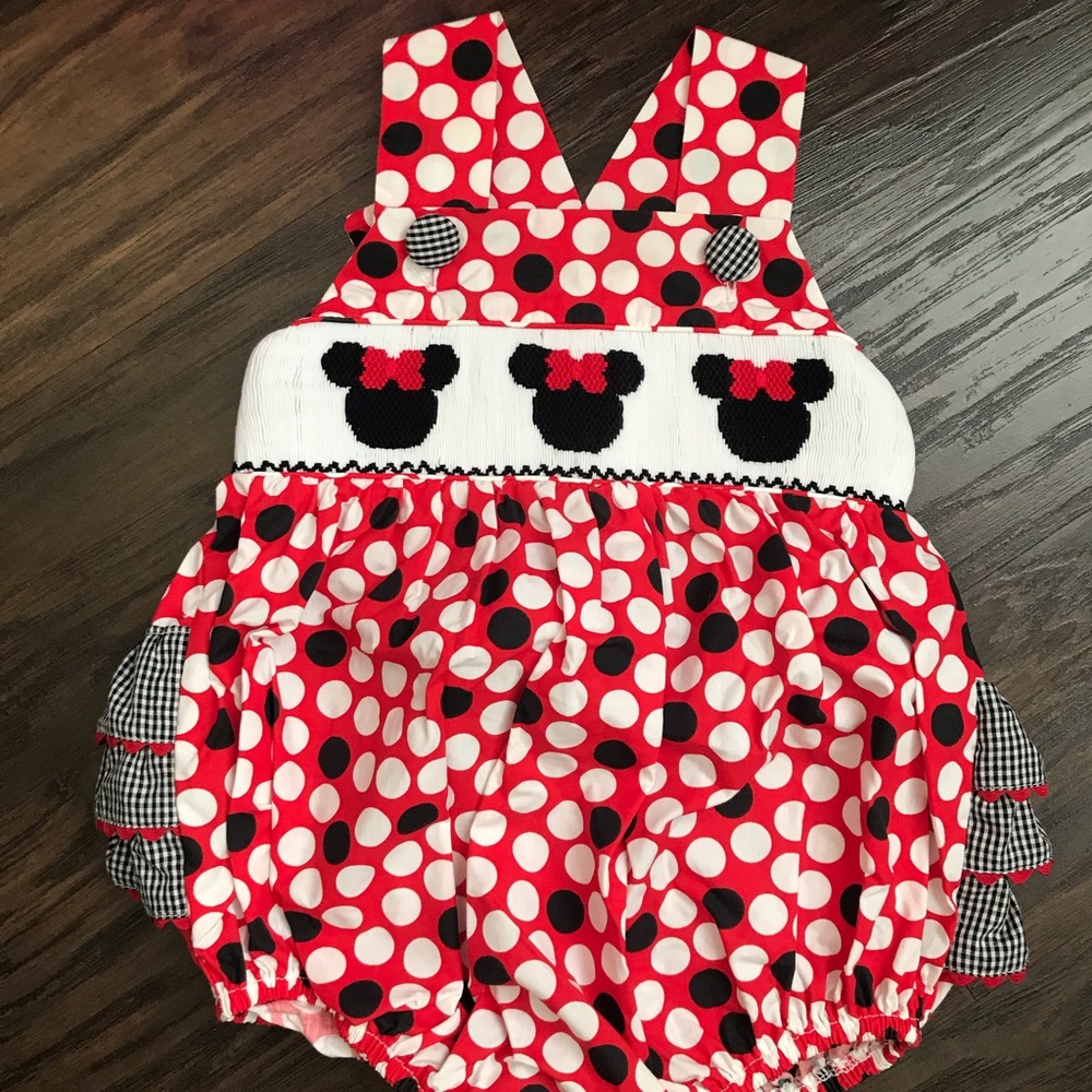 Girls Minnie mouse bubble
